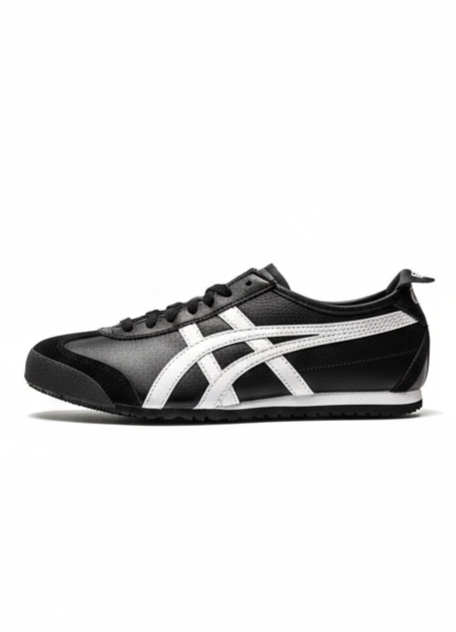 Premium Black Low-Top Retro Sports Sneakers
